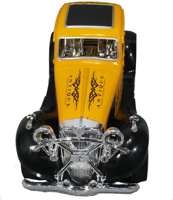 

HALO NATION Vintage Car Model Year 1931 - Friction Powered Royal Car Model Scale 1:32(Yellow)