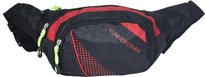 

Sri Polyester 0.5 Ltrs Designer Waist Pouch For Men & Women Waist Bag(Red)