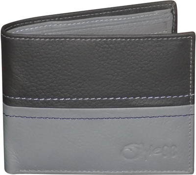 

Style 98 Men Black, Grey Genuine Leather Money Clip(6 Card Slots)