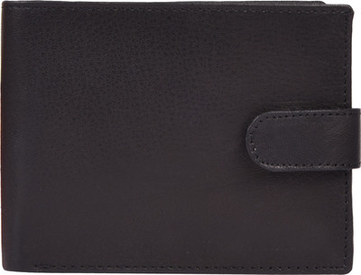 

Aoris Men Black Genuine Leather Wallet(9 Card Slots)