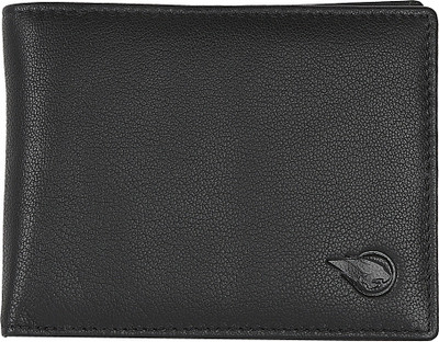 

RUGE Men Black Genuine Leather Wallet(7 Card Slots)