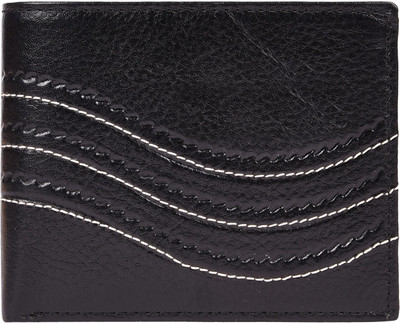 

Aoris Men Black Genuine Leather Wallet(8 Card Slots)