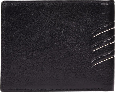 

PRINTZ Men Black Genuine Leather Wallet(8 Card Slots), Mgaobf-603black