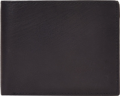 

Aoris Men Black Genuine Leather Wallet(6 Card Slots)