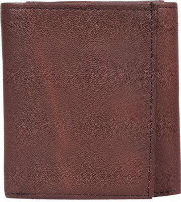 

PRINTZ Men Brown Genuine Leather Wallet(6 Card Slots), Mgaobf-797brown