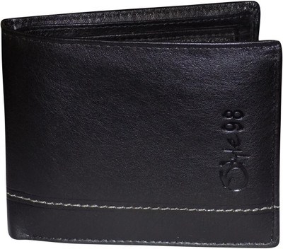 

Style 98 Men Black Genuine Leather Money Clip(7 Card Slots)