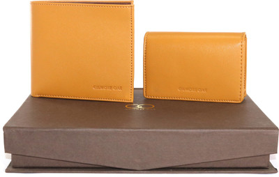 

Gilmore Oak Men Tan Artificial Leather Wallet(8 Card Slots), Brown;tan