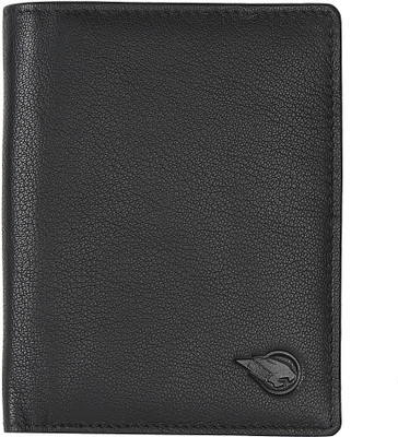 

RUGE Men Black Genuine Leather Wallet(8 Card Slots)