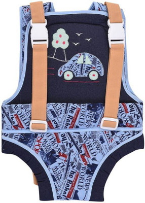 

Chinmay Kids ASSURED Kidzvilla Baby Carrier cotton with Denim Baby Carrier(Multicolor, Front carry facing out)