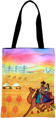

Eco Corner Indian Art Camel Cotton Bag Messenger Bag(Multicolor, 15 inch)