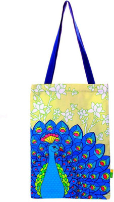 

Eco Corner Small Yellow Dancing Peacock Bag Messenger Bag(Multicolor, 15 inch)