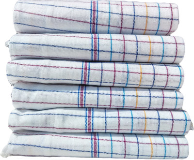 Fancyadda Cotton 350 GSM Hand Towel Set(Pack of 6)
