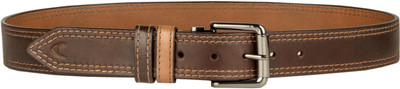 

Hidesign Men Brown, Tan Genuine Leather Belt