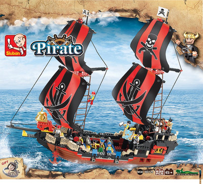 

Sluban Black Pearl(Multicolor)