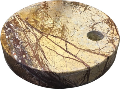 

VRS Natural Handcrafted Brown Marble 1 Taper Candle Holder, Candle stand ,Candlestick for Gift, Home Decor ,Restaurant , Table Decor , Corner Decor & Showpiece Marble 1 - Cup Candle Holder(Brown, Pack of 1)