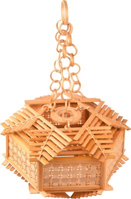 

OXIGA Parrot cage hanging lamp:Color- Natural Pendants Ceiling Lamp