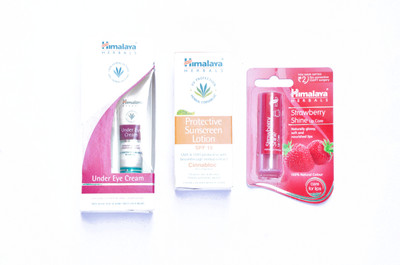 

Himalaya UNDER EYE CREAM AND SUN LOTION AND LIP BALM(Set of)
