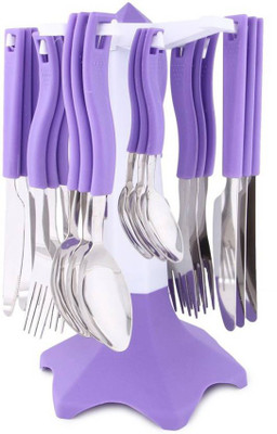 

Bright Stainless Steel Cutlery Set(Pack of 24)