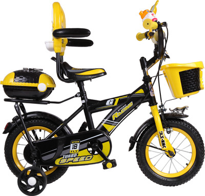 28 OFF on HLX NMC KIDS BICYCLE 12 BOWTIE YELLOW BLACK 12 T