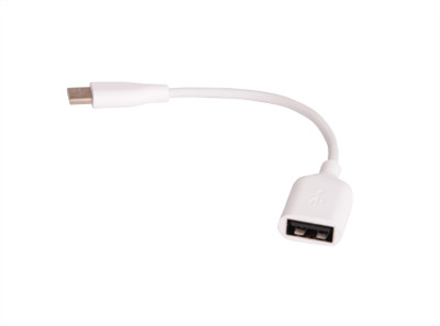 

Gadget Phoenix Universal OTG Type C (Male)To Type A (Female) White GP / Original Super Speed OTG Cable(White)