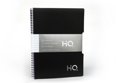 

Navneet B5 Note Pad(HQ Single Subject Book (17cm x 25cm) – B5 Size – 160 pages, Black)