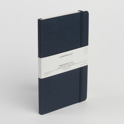 

Mypaperclip Regular Notebook(192 Ruled Pages Executive Series, Blue)