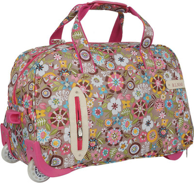 

Irish (Expandable) Fashion B.L.Niao Travel Duffel Bag(Multicolor)