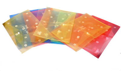

Aahum Sales Polypropylene My Clear Bag Set of 50(Set Of 25, Multicolor)