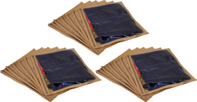 

Annapurna Sales Designer Non-Woven Single Saree Cover - Set of 18 Pcs. ASRJ00547(Golden)