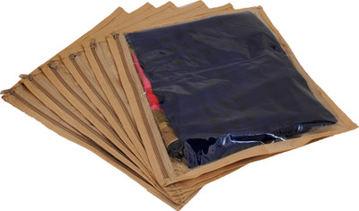 

Annapurna Sales Designer Non-Woven Single Saree Cover - Set of 6 Pcs. ASRJ00545(Golden)