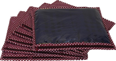 

Annapurna Sales Designer Single Saree Cover - Set of 6 Pcs. ASRJ00558(Maroon)