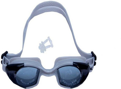 

Credence SP-26 Adult Premuim Swimming Goggles(White, Black), Black;white