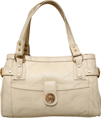 Ayushi Fashion World Hand-held Bag(Beige)