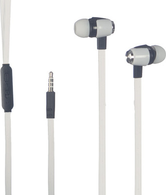 

HEADSET Immersive Sound Wired Headset with Mic(White, In the Ear)