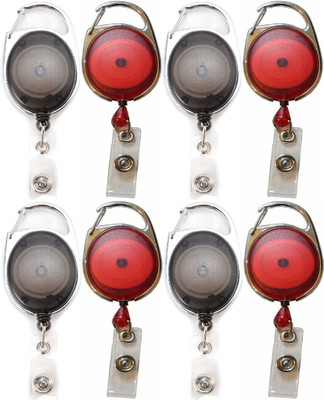 

TheFlauntStore Plastic ID Badge Holder(Pack of 8)