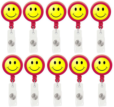 

TheFlauntStore Plastic ID Badge Holder(Pack of 10)