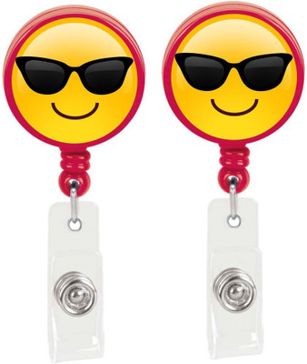 

TheFlauntStore Plastic ID Badge Holder(Pack of 2)