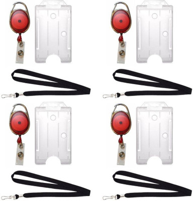 

Box 18 Plastic ID Badge Holder(Pack of 12)