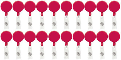 TheFlauntStore Plastic ID Badge Holder(Pack of 20)