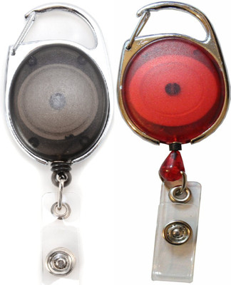 TheFlauntStore Plastic ID Badge Holder(Pack of 2)