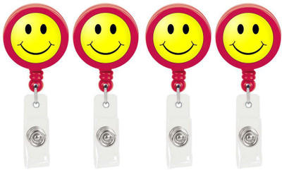 

TheFlauntStore Plastic ID Badge Holder(Pack of 4)