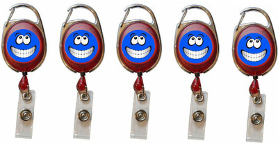 TheFlauntStore Plastic ID Badge Holder(Pack of 5)