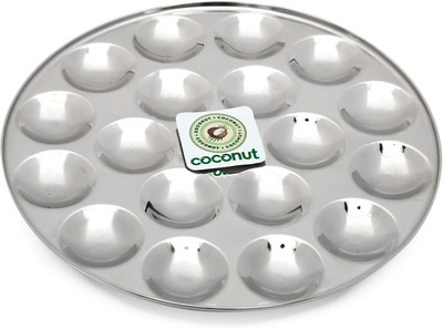 

Coconut Mini Idly Plate Standard Idli Maker(1 Plates , 18 Idlis )