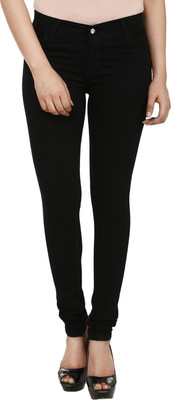 Ico Blue Star Solid Regular Women Black Jeans Ico Blue Star Solid Regular Women Black Jeans