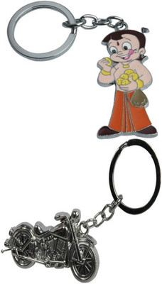 

Alexus Chotabheem And Bike Key Chain(Silver)