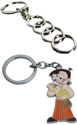 

Alexus Audi And Chhota Bheem Key Chain(Silver)