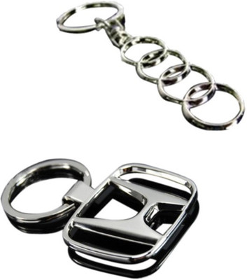 

Alexus Audi And Honda Key Chain(Silver)