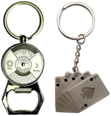 

Alexus Calender Opener And Card Key Chain(Silver)