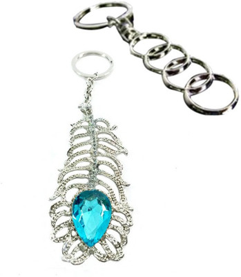 Alexus Audi And Om God Key Chain(Silver)