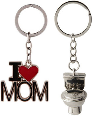 

Alexus Mom And Commode Key Chain(Silver)